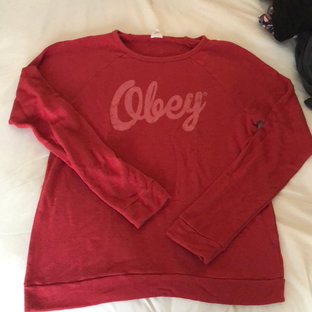 SUPER comfy Obey sweater